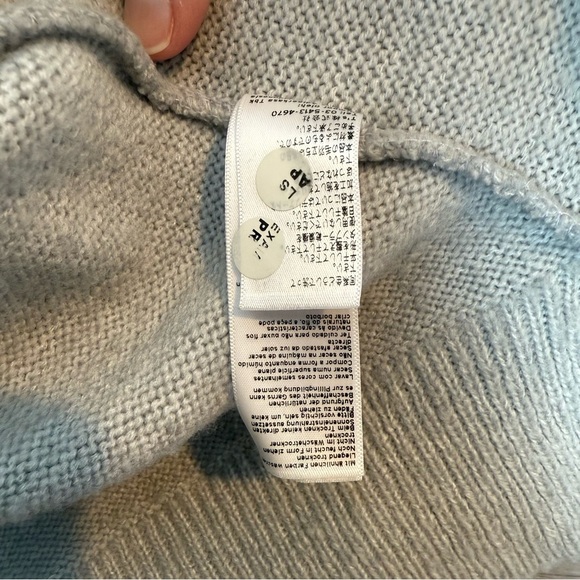 Topshop Light Gray Cowl Neck Sweater - Picture 5 of 7